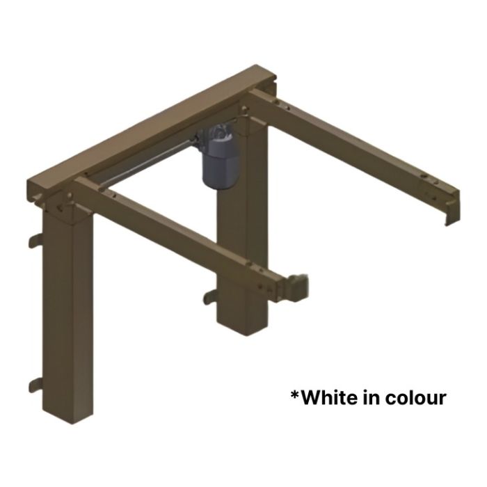 Ropox FlexiElectric Height ADJ Worktop Frame Assembly 500-1040mm (Excludes Safety Stop)