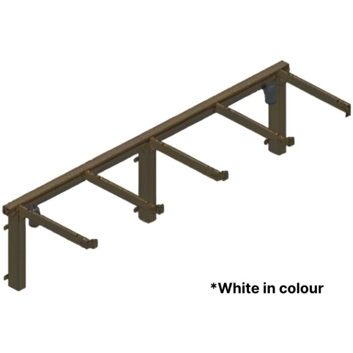 Ropox FlexiElectric Height ADJ Worktop Frame Assembly 2000-2500mm (Excludes Safety Stop)