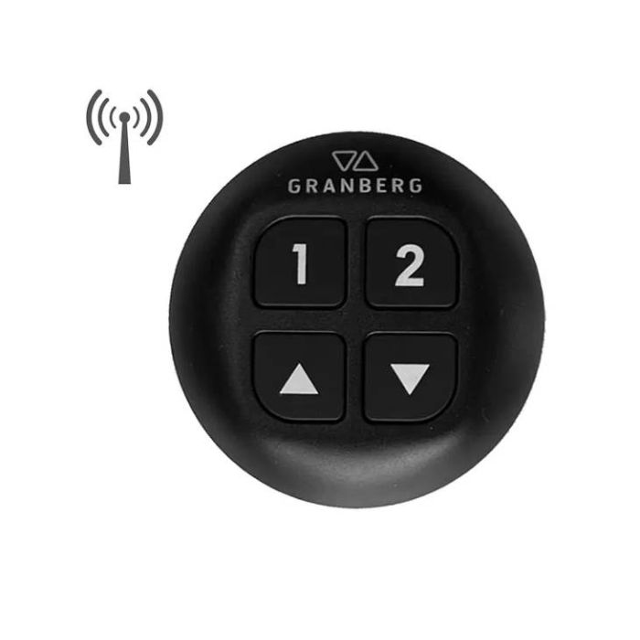 Granberg Bluetooth Control Button for BASELIFT 6600HA & CENTERLIFT 9600 - Black