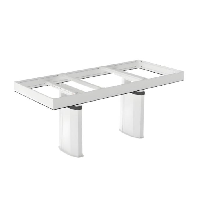 Granberg CENTERLIFT 9600HC Height-adjustable Kitchen Island — Depth 780 mm - White