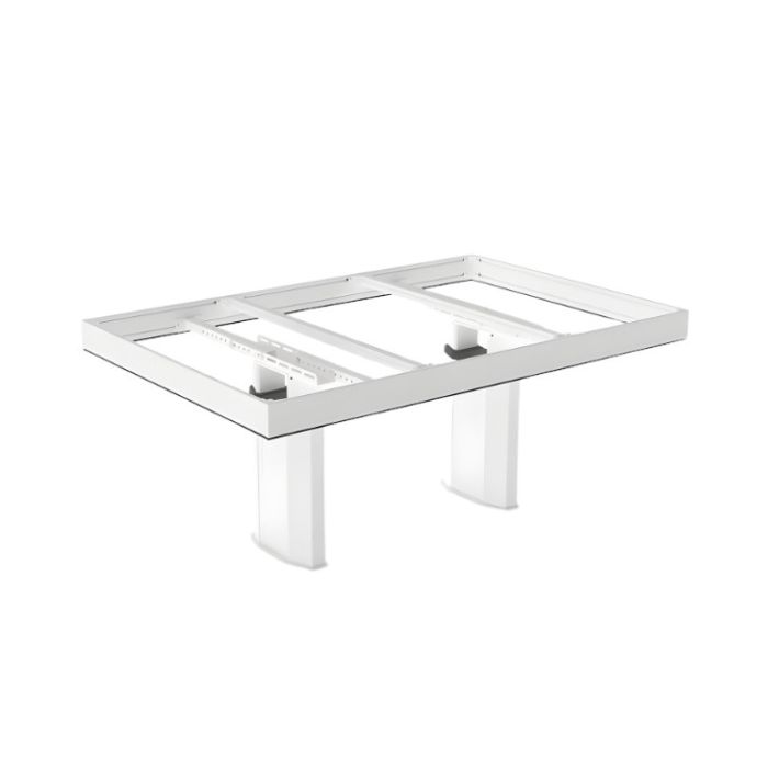 Granberg CENTERLIFT 9600HG Height-adjustable Kitchen Island — Depth 1180 mm - White