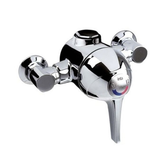 Inta Acura Exposed Thermostatic Sequential Control Shower Valve (Top or Bottom Outlet)