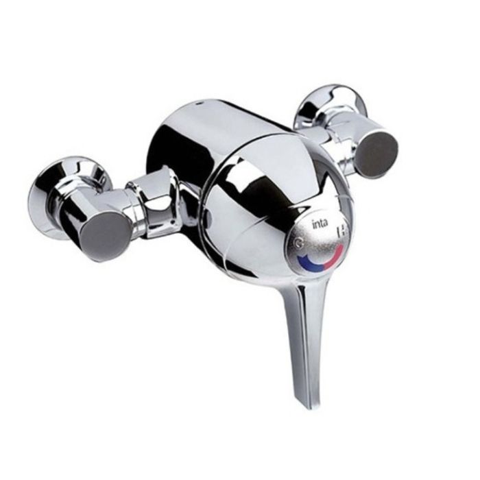 Inta Acura Exposed TMV3 Thermostatic Sequential Control Shower Valve (Bottom Outlet)