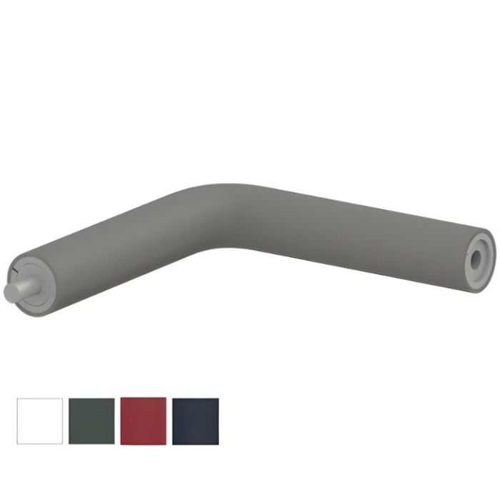 Pressalit PLUS 90° Angle Handrail 154x154mm with Joint - Choice of Colour