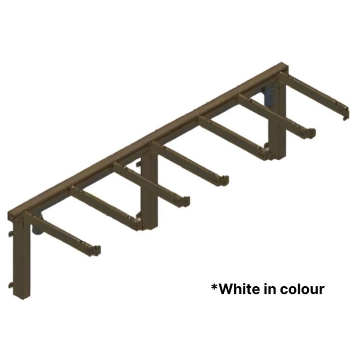 Ropox FlexiElectric Height ADJ Worktop Frame Assembly 2500-3000mm (Excludes Safety Stop)