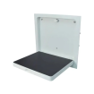 PBA Programma CAP Concealed Shower Seat for Stud Walls - White