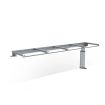 Granberg Baselift Plusmodule Right 6316LA - Floor Mounted, 40mm Front Height Adjustable Worktop Lift Extension - 1801-2400mm