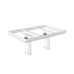 Granberg CENTERLIFT 9600HG Height-adjustable Kitchen Island — Depth 1180 mm - White