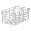 Pressalit PLUS Diaper Basket 402 x 212 x 174mm - Mounts on Horizontal PLUS Wall Track