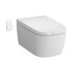 VitrA V-Care Smart WC - Essential Shower Toilet, 60cm Wall Hung Pan & Seat - White - Including Remote Control