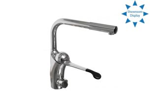 FMM - Granberg 60210 Kitchen Monobloc Mixer Tap with Adjustable 360 deg. Spout - Incl. Dishwasher Shut Off