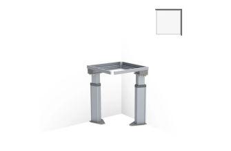 Granberg Kitchen Worktop Lift Baselift Corner 6313LA, 40mm Front, 90°- 90°, Floor-mounted