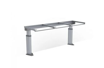 Granberg Baselift 6310LA Floor Mounted, 40mm Front Height Adjustable Worktop Lift - 1001-1800mm